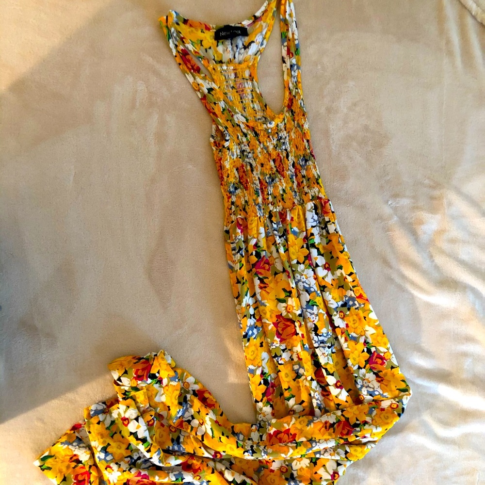 Pretty floral summer dress